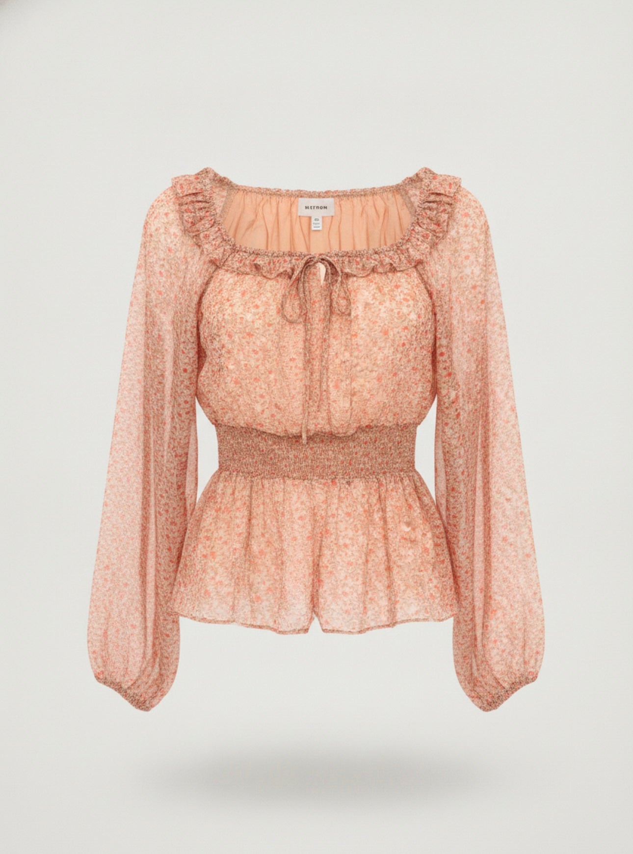 Floral long sleeve blouse