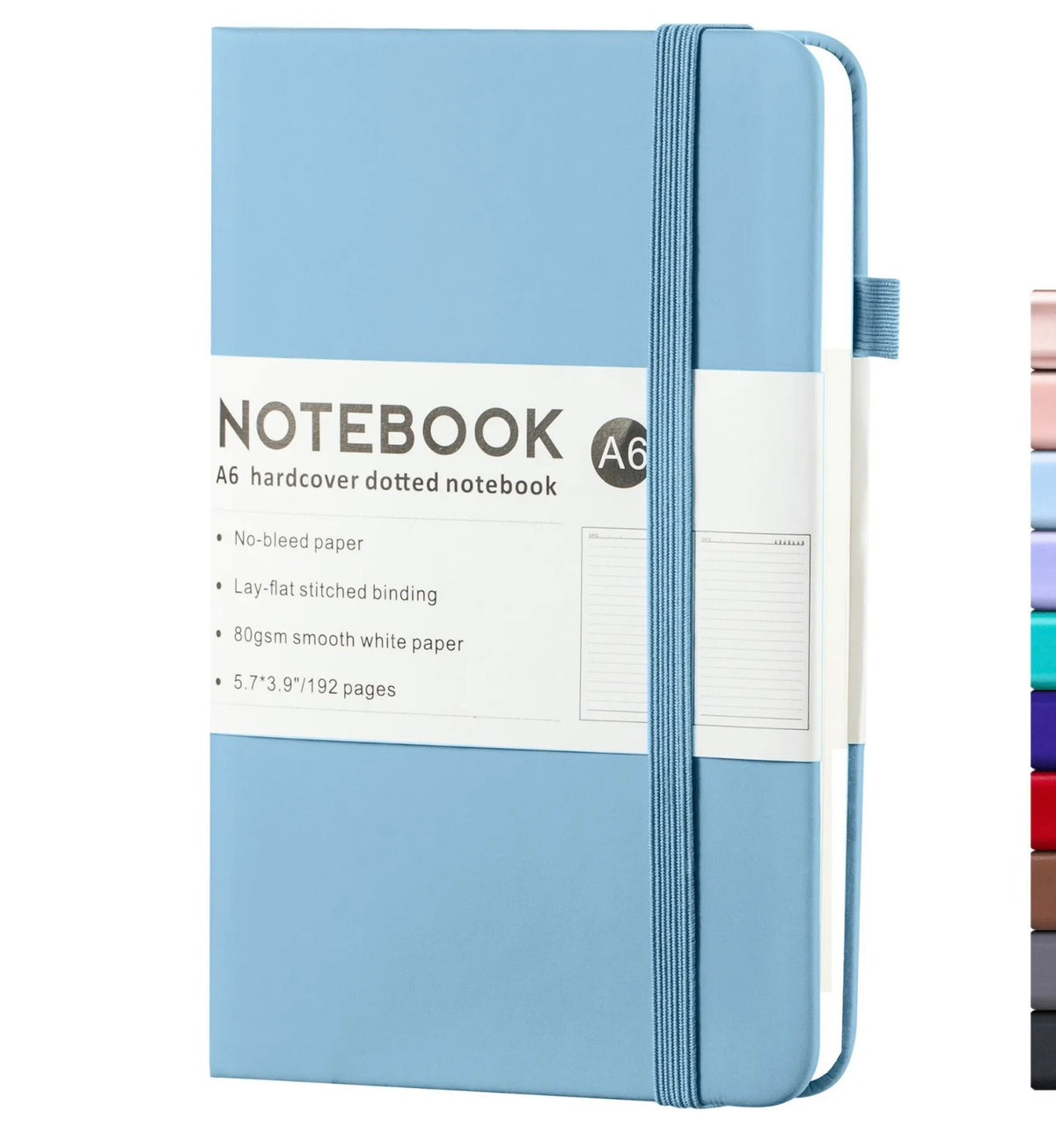 Hardcover leather journal