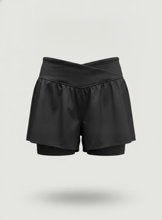 Halara Criss Cross Athletic Shorts
