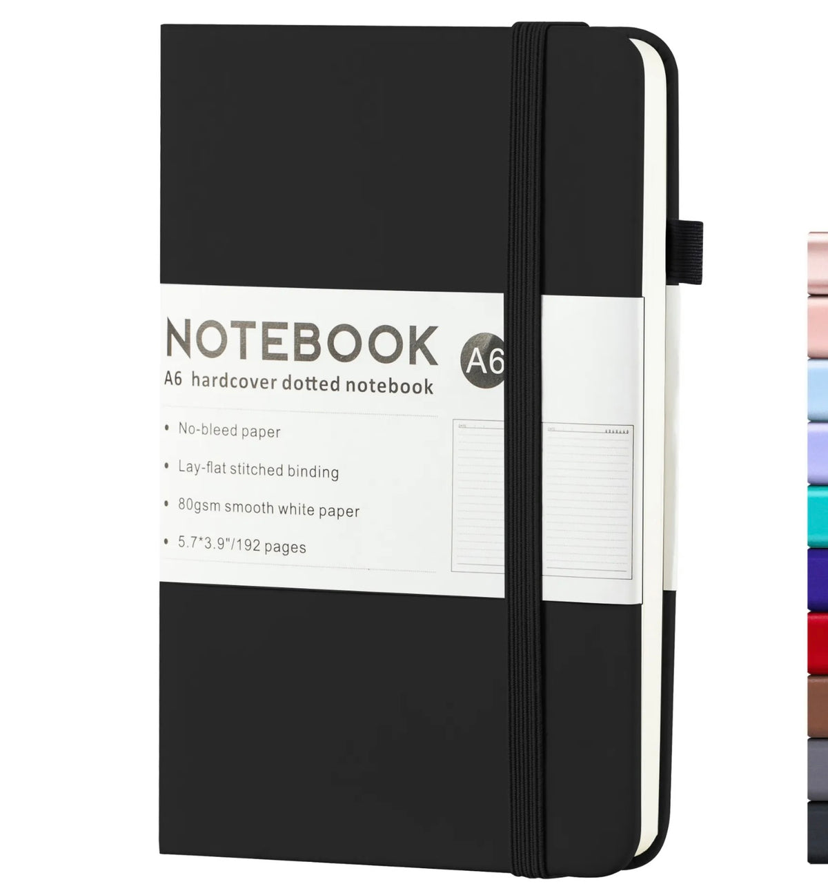 Hardcover leather journal