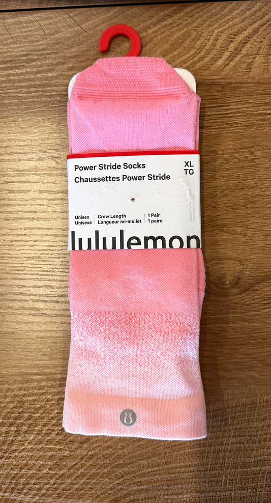 Lululemon power stride socks