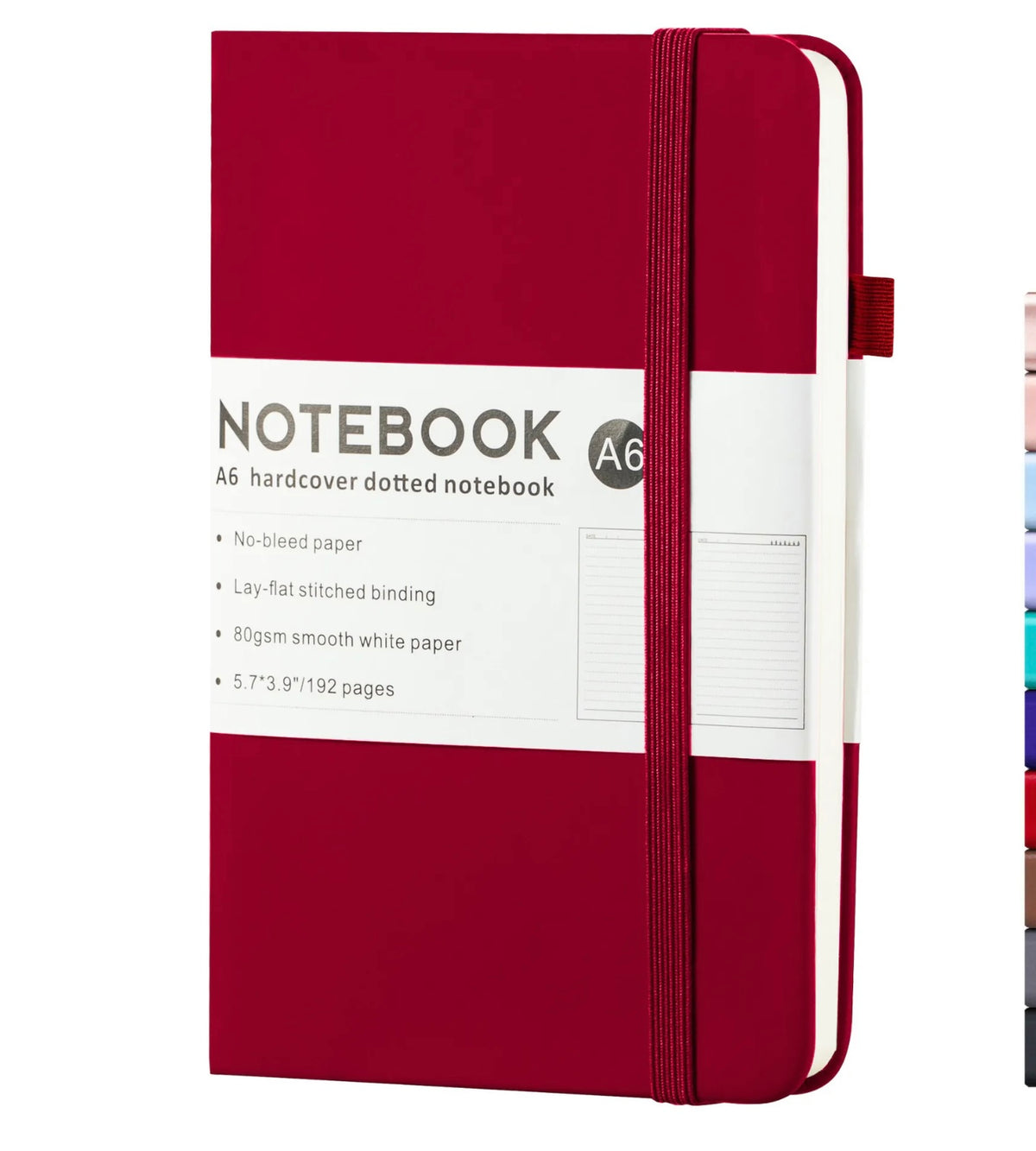 Hardcover leather journal