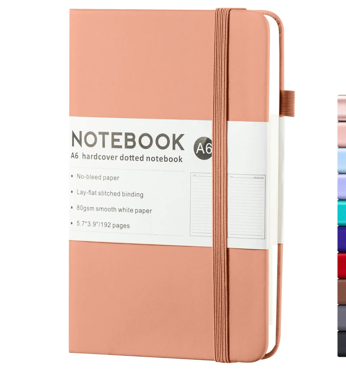 Hardcover leather journal