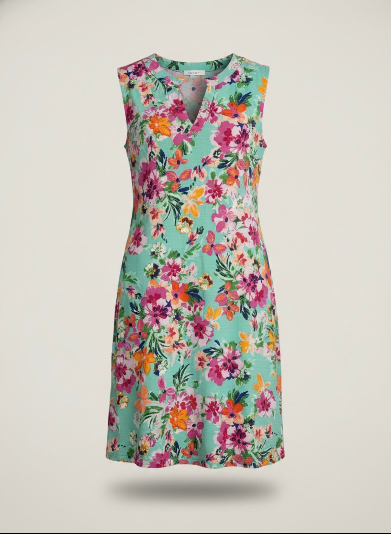 Floral sleeveless dress
