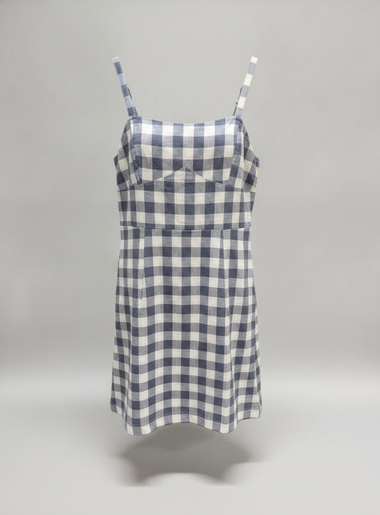 checkered tank dress