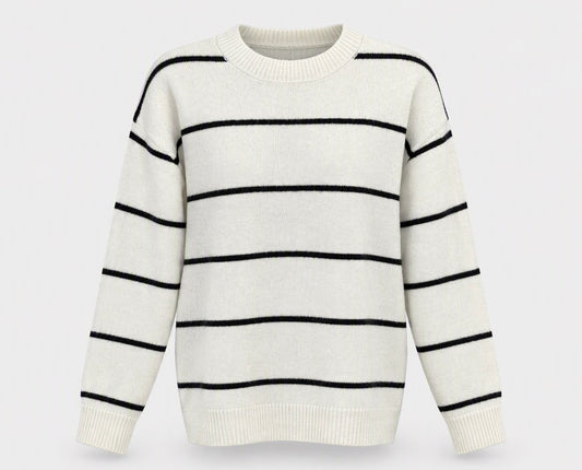 Zenana striped sweater