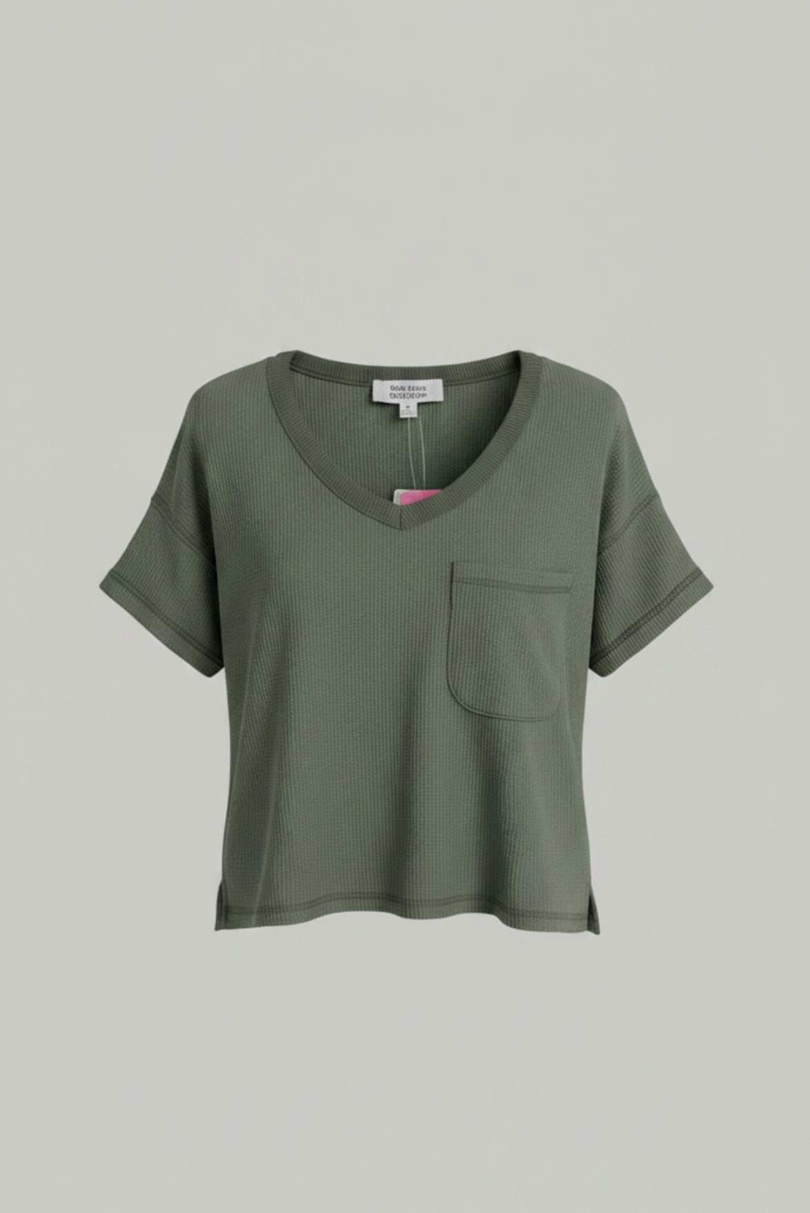 Slow drives cropped shirt