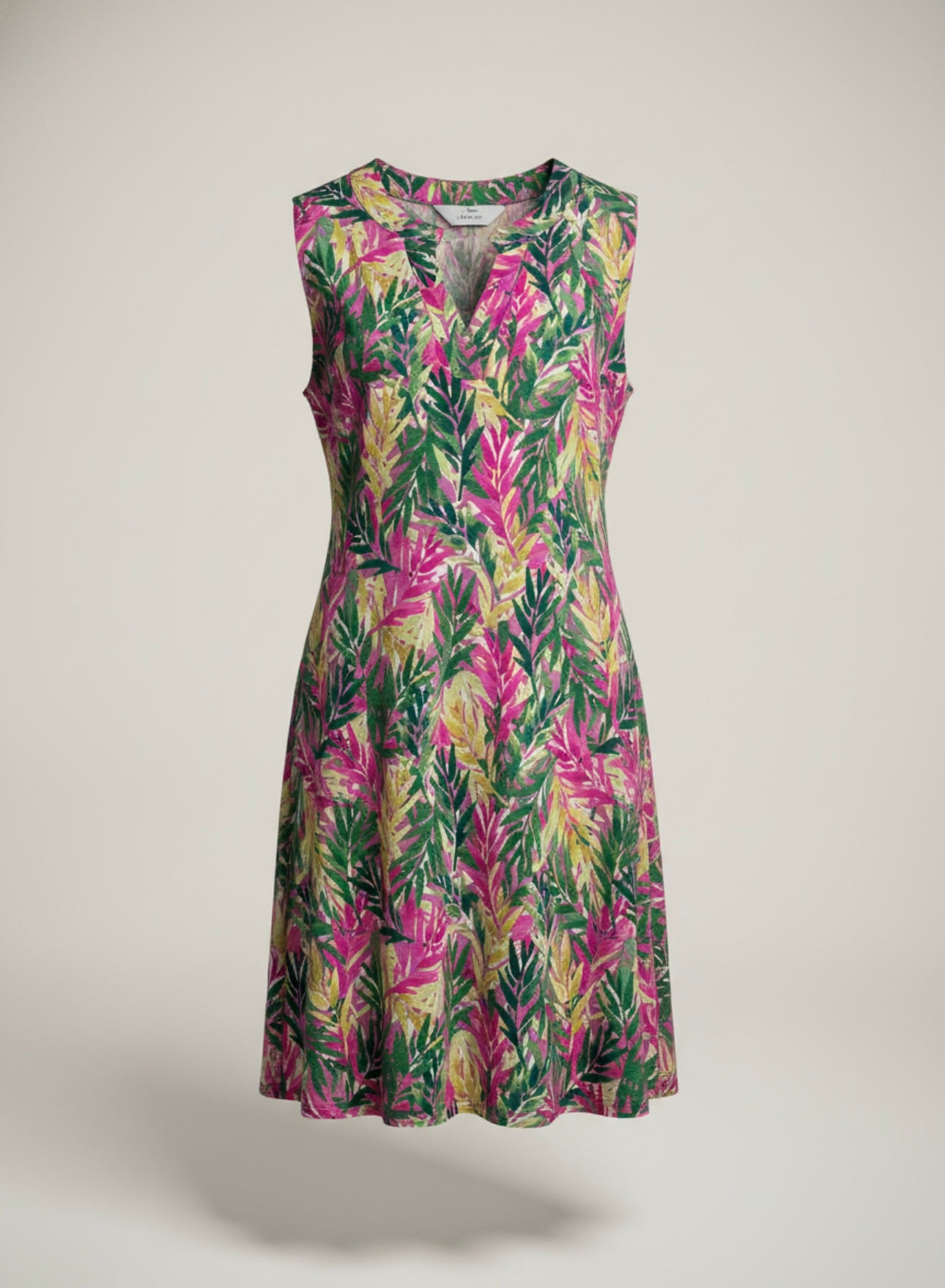 Multi color sleeveless dress