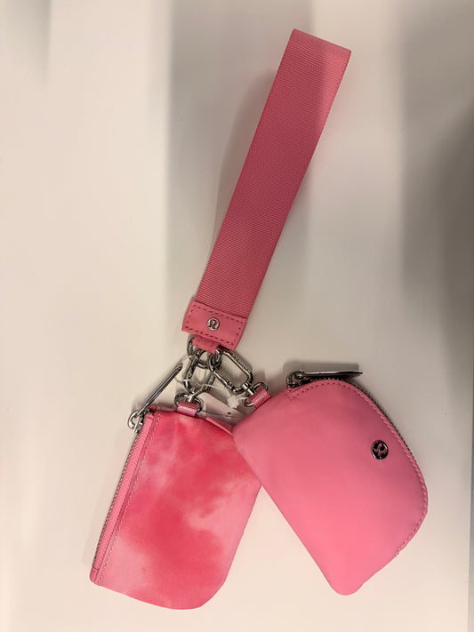 Lululemon dual wristlet