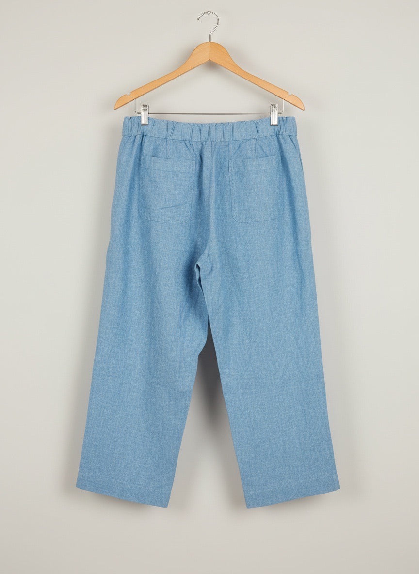 Talbots Cropped Linen Pants