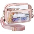 Clear Crossbody Bag PVC Quilted Stadium Bag