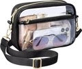 Clear Crossbody Bag PVC Quilted Stadium Bag
