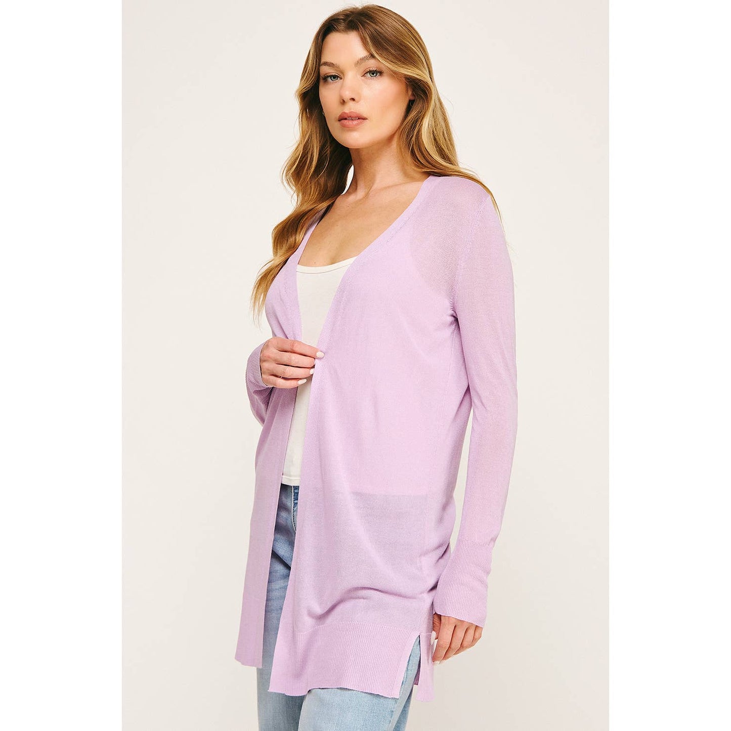 BASIC EVERYDAY AIRY CARDIGAN