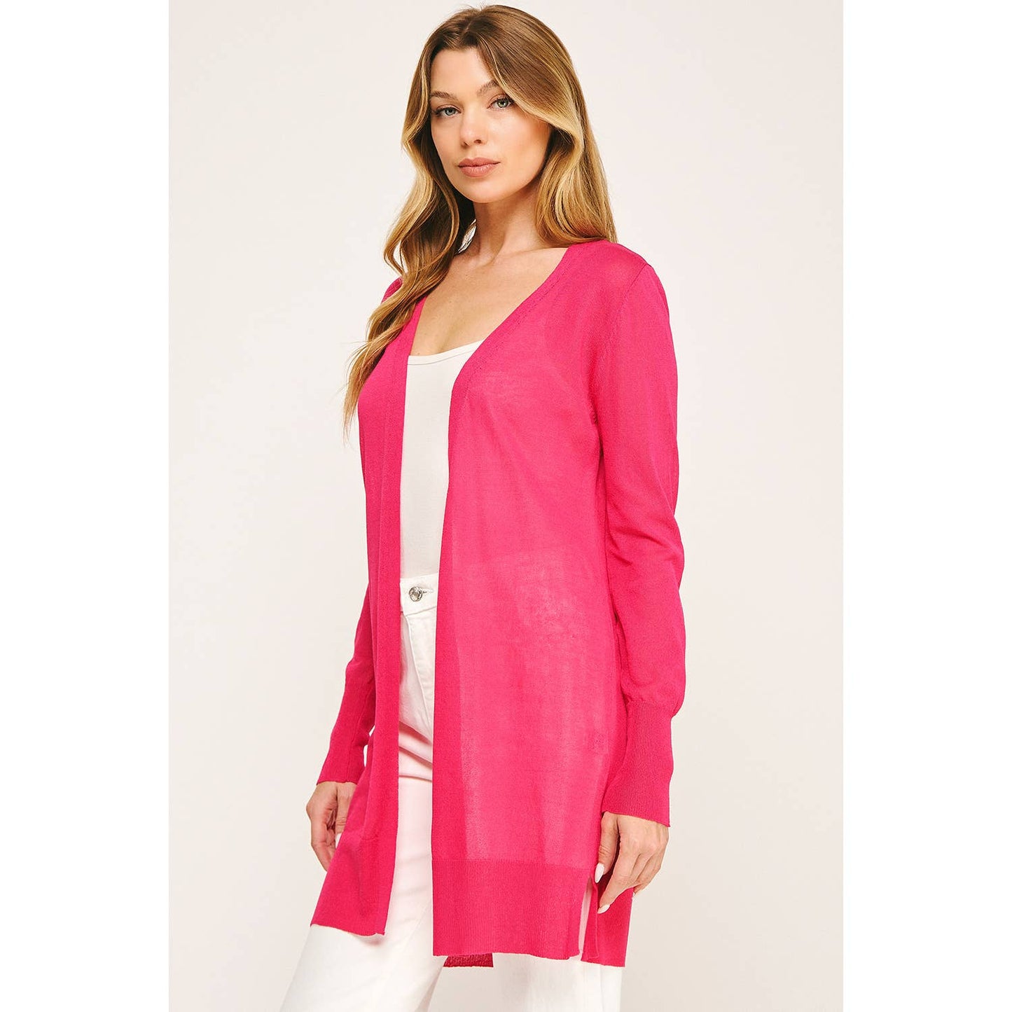 BASIC EVERYDAY AIRY CARDIGAN