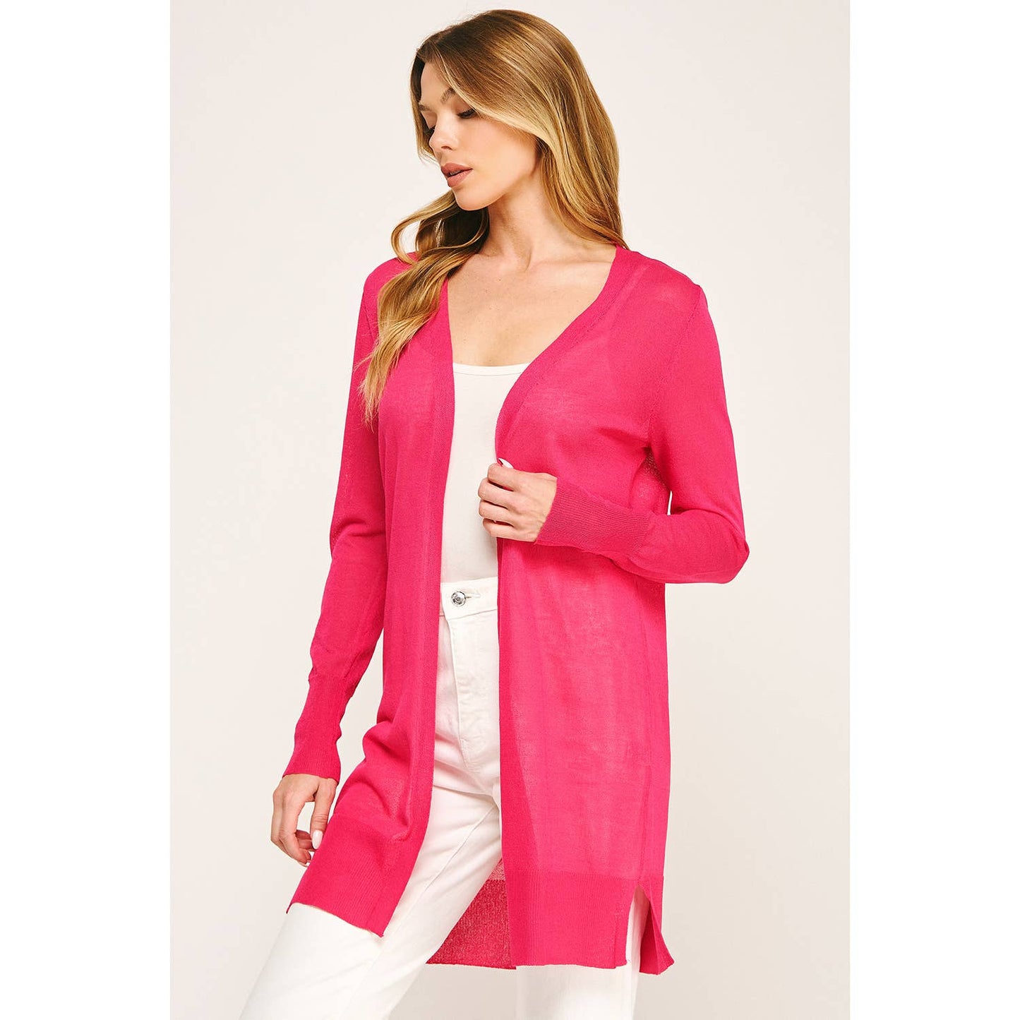BASIC EVERYDAY AIRY CARDIGAN