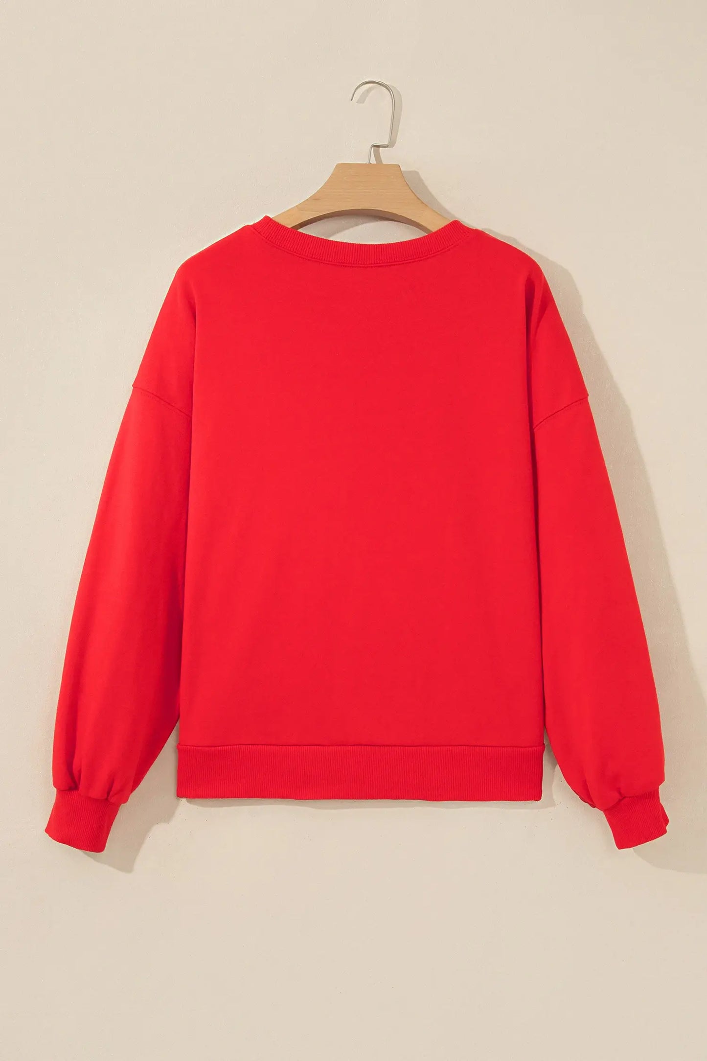 Game Day Letter Patch Crewneck Sweatshirt
