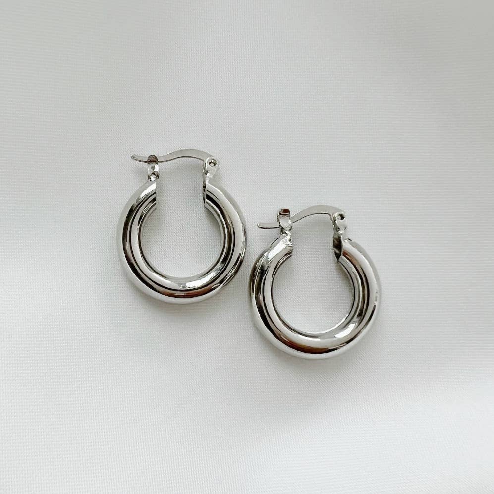 Erin Gold Filled Hoops Earrings