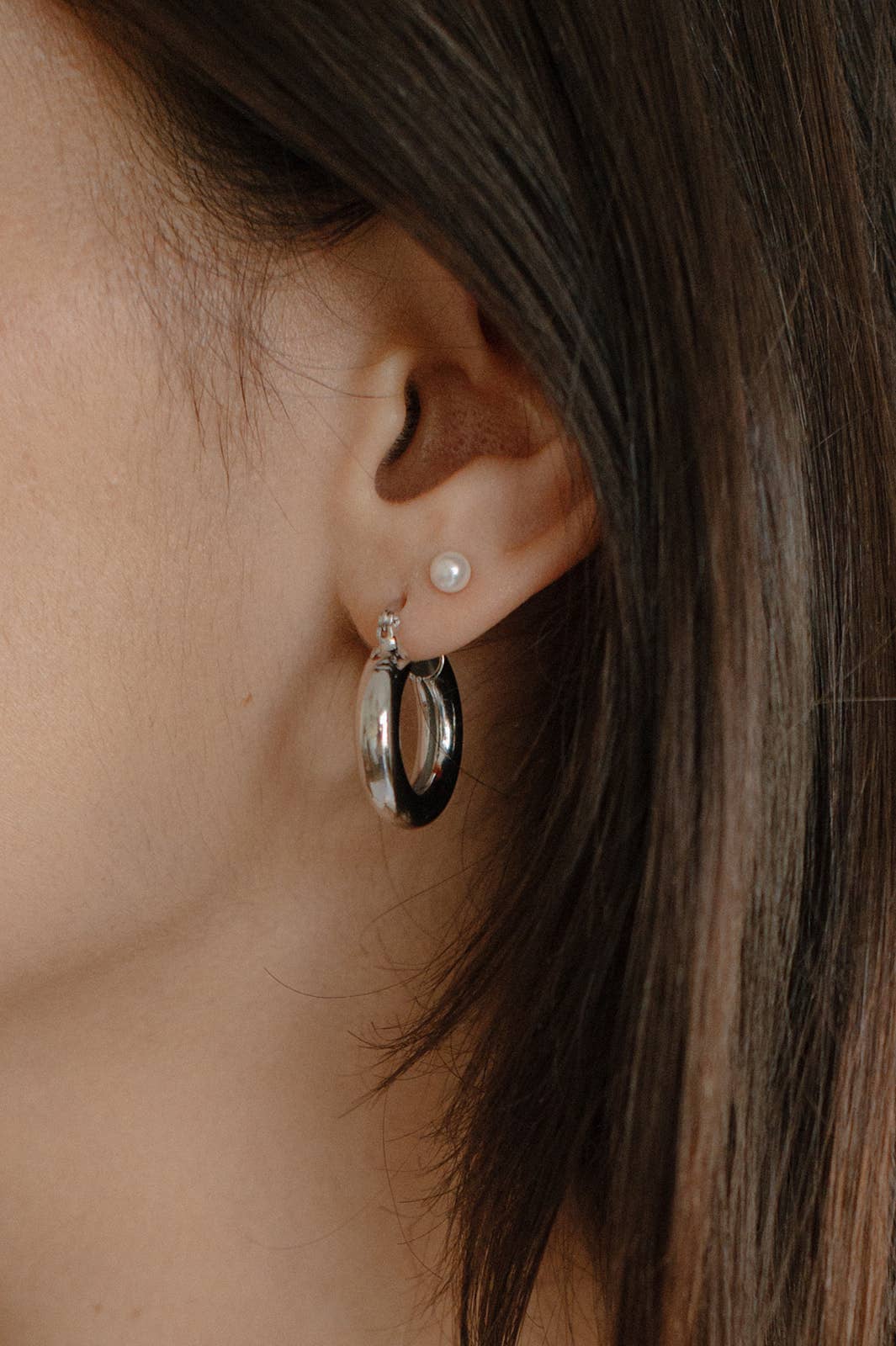 Erin Gold Filled Hoops Earrings