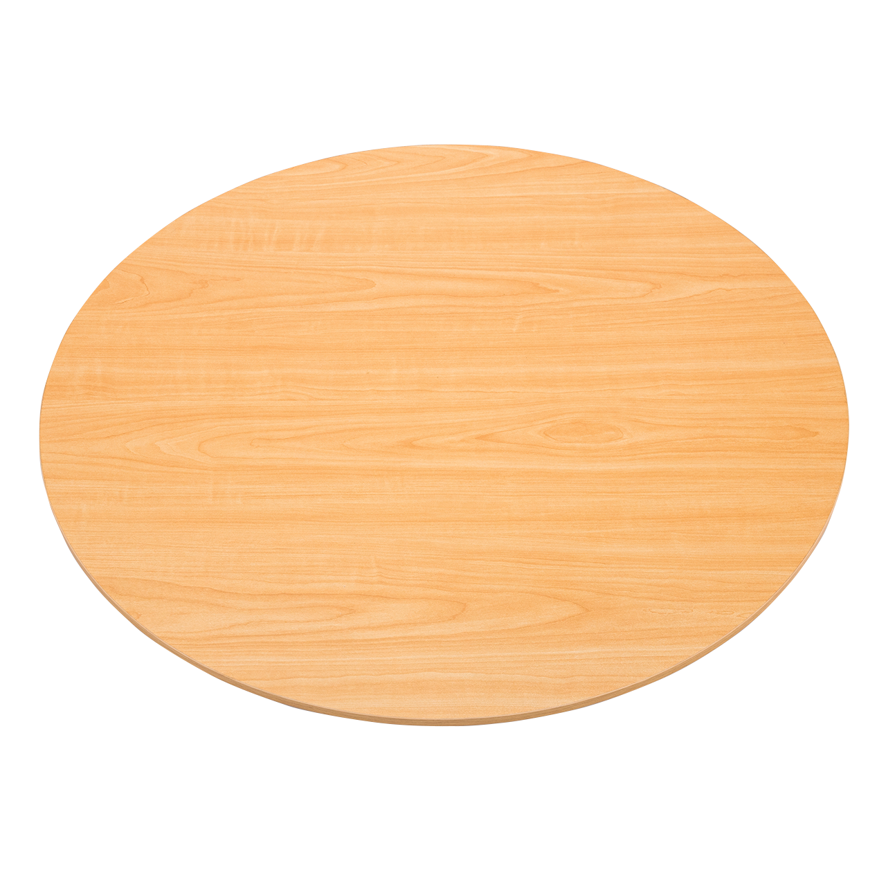 Natural Wood Topper For Round Clothing Racks