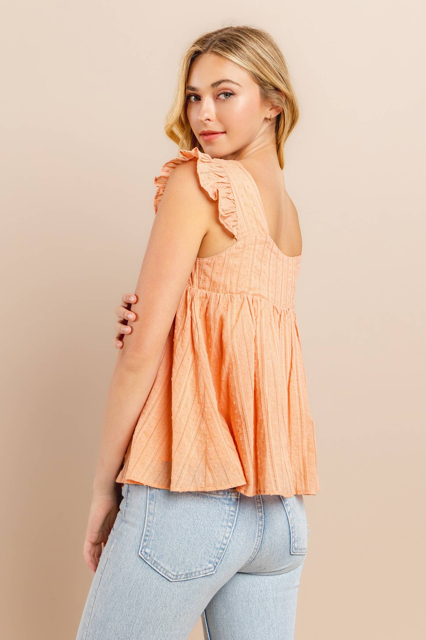 Baby Doll Ruffle Top