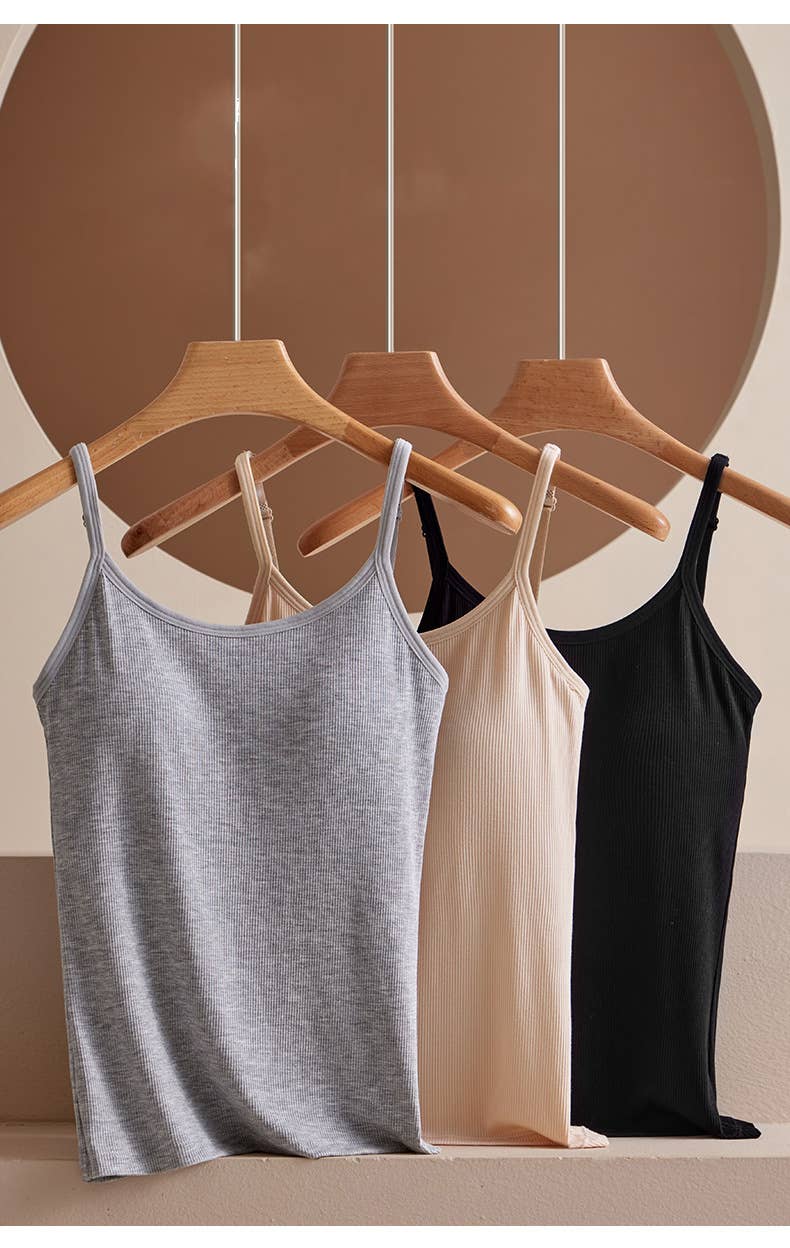 Modal Padded Longline Camisole Top