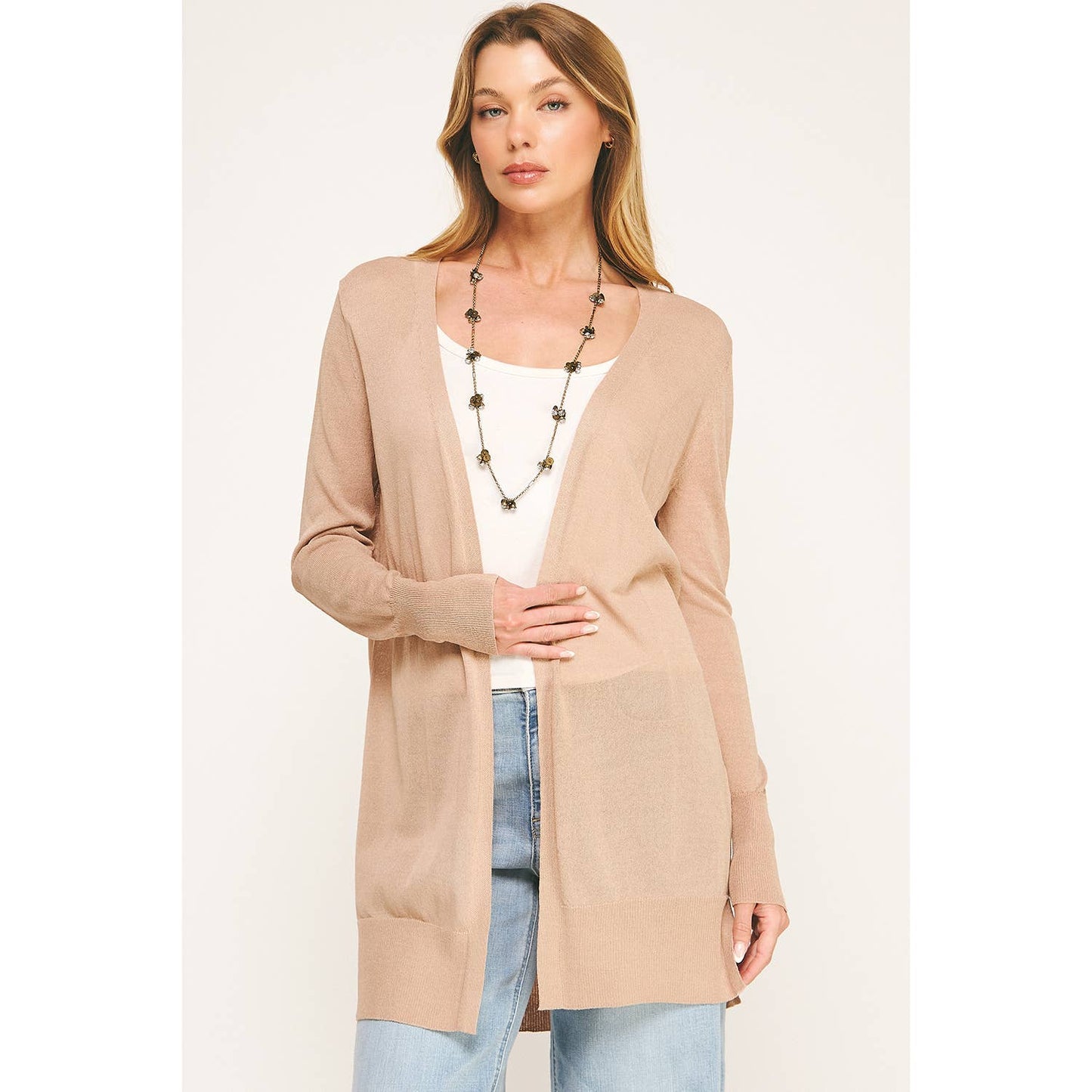 BASIC EVERYDAY AIRY CARDIGAN