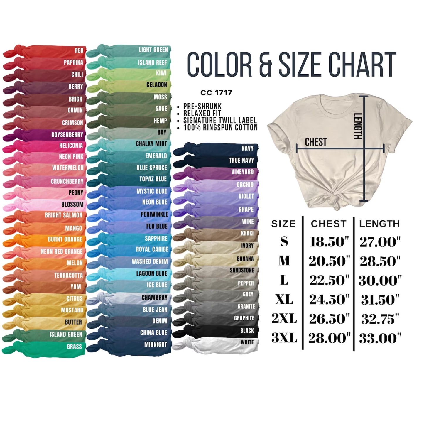 Custom Apparel Comfort Colors City State Logo Boutique Top