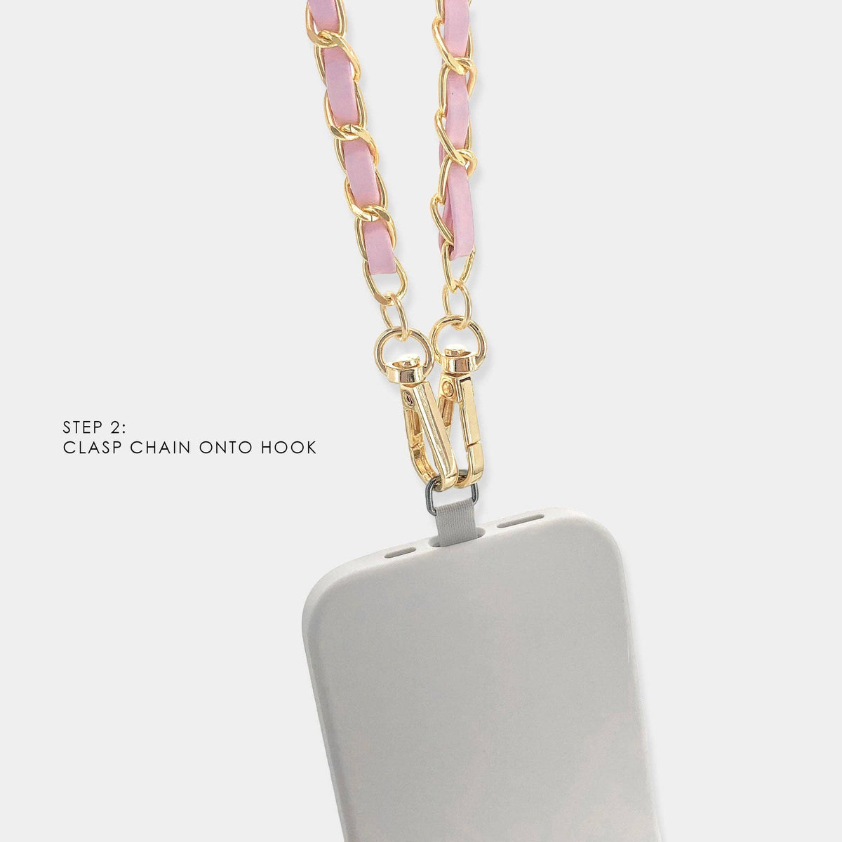 APC01 - Long Vegan Leather Phone Chain*