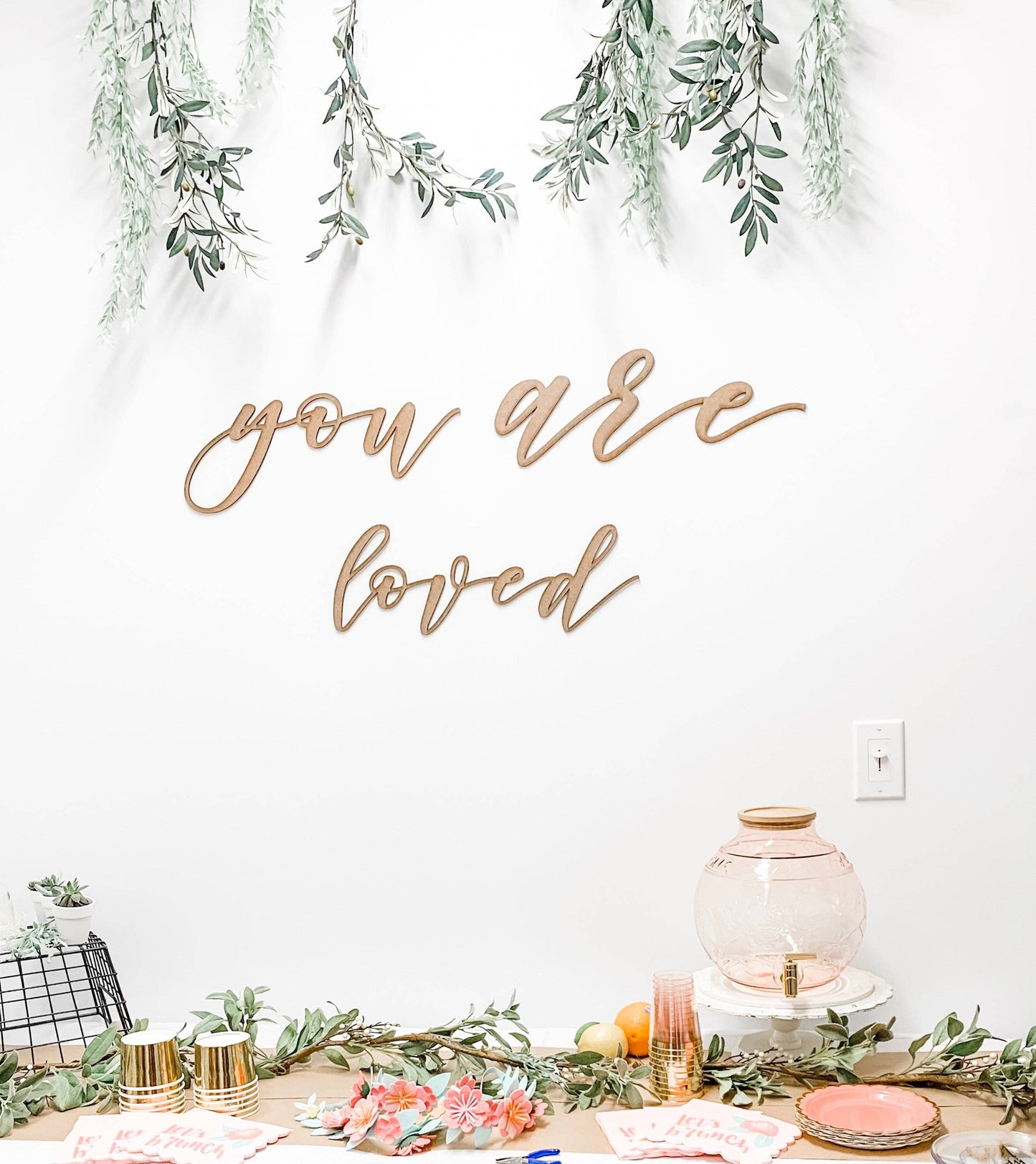 You are loved - Store Display