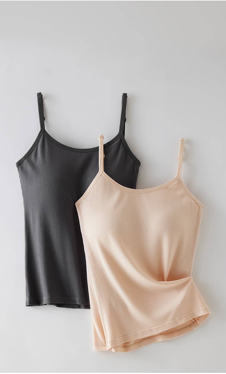 Modal Padded Longline Camisole Top