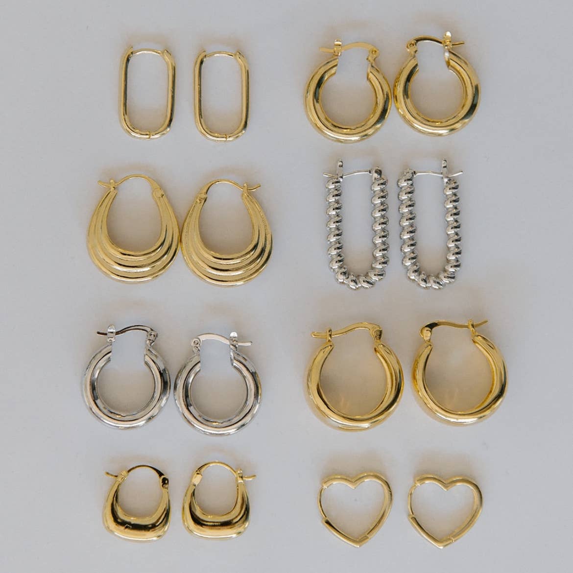 Erin Gold Filled Hoops Earrings