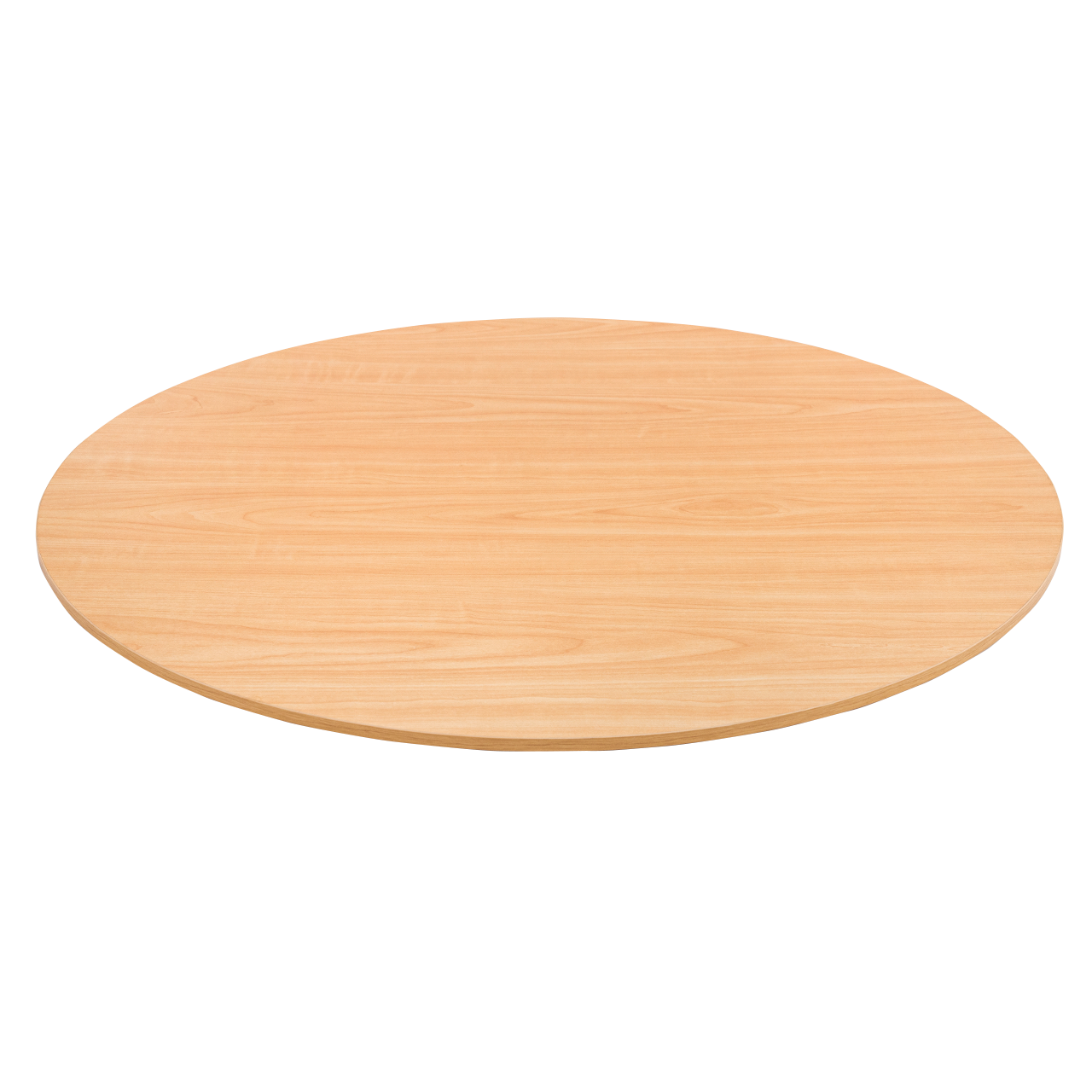Natural Wood Topper For Round Clothing Racks
