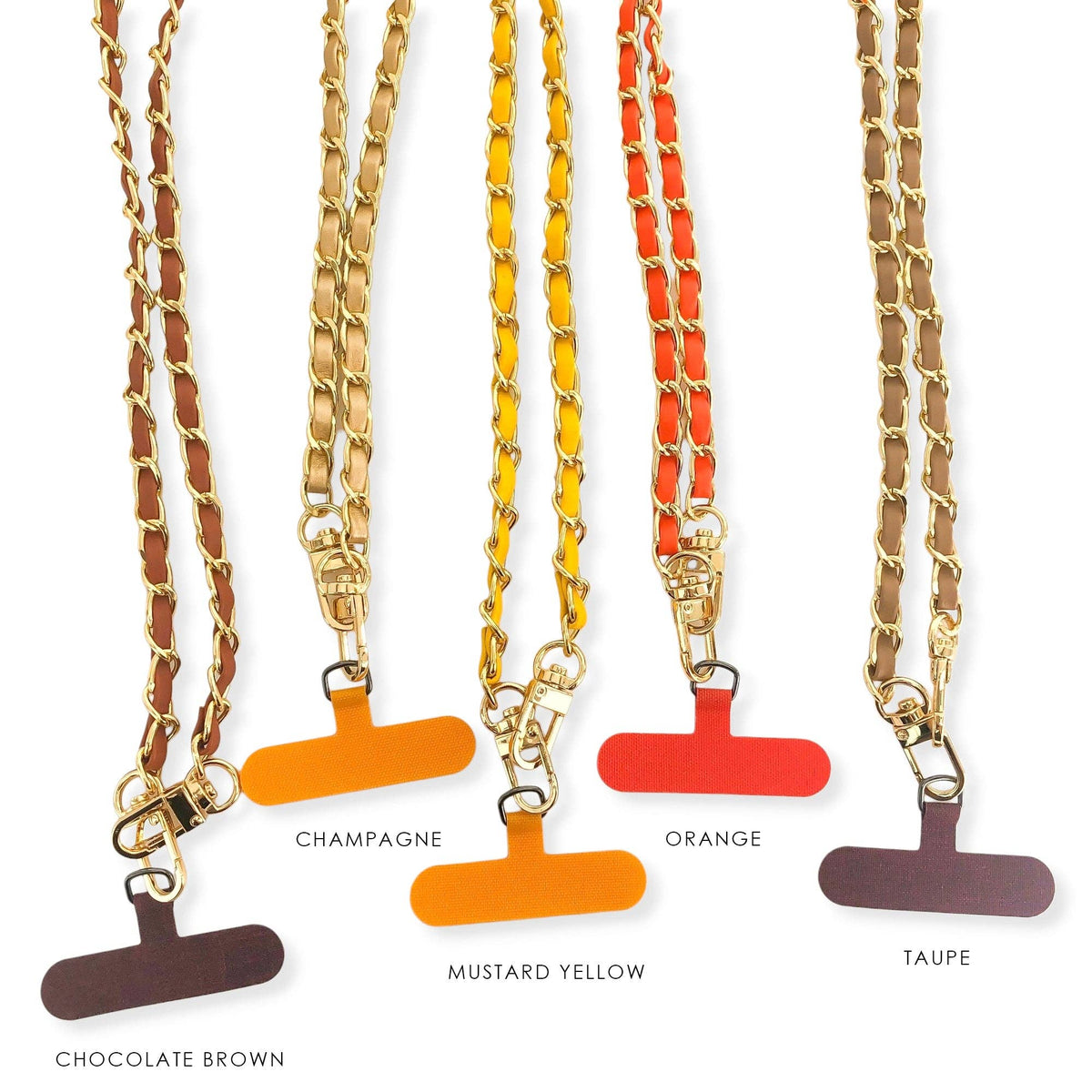 APC01 - Long Vegan Leather Phone Chain*