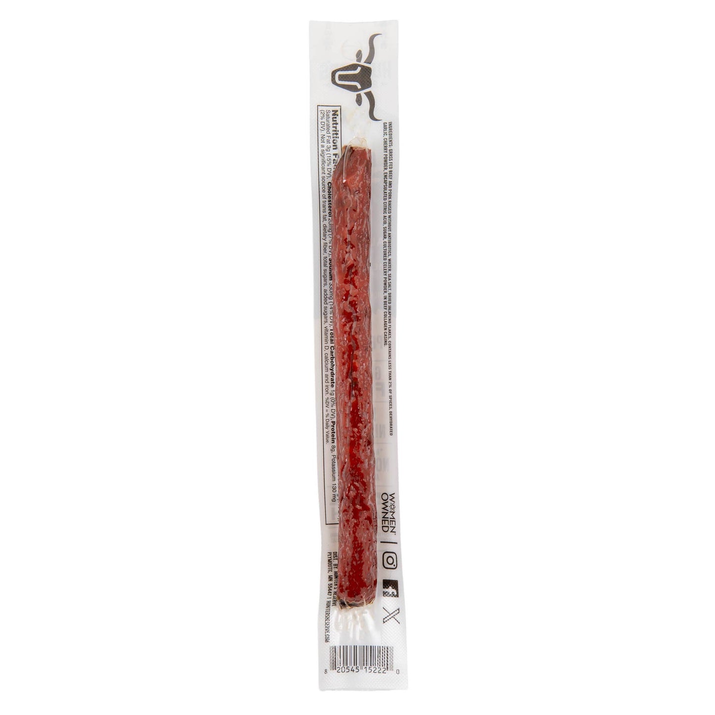 Jalapeño Grass Fed Beef Meat Sticks - 24 Pack