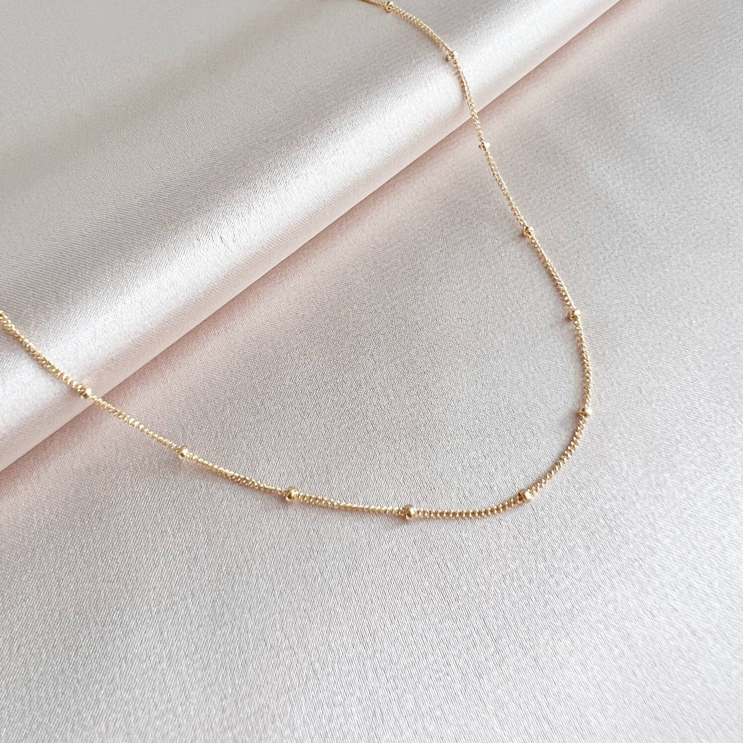 Avalon Satellite Gold Filled Necklace