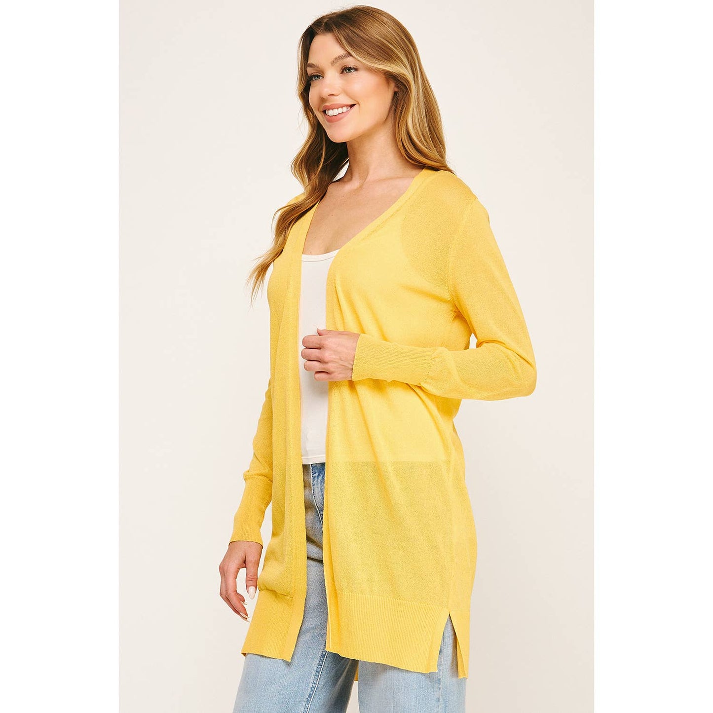 BASIC EVERYDAY AIRY CARDIGAN