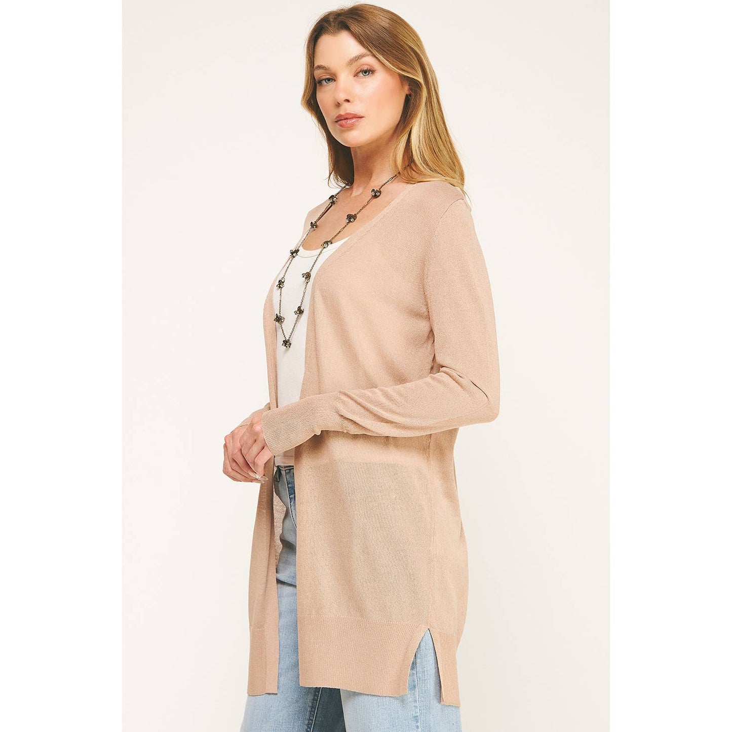 BASIC EVERYDAY AIRY CARDIGAN