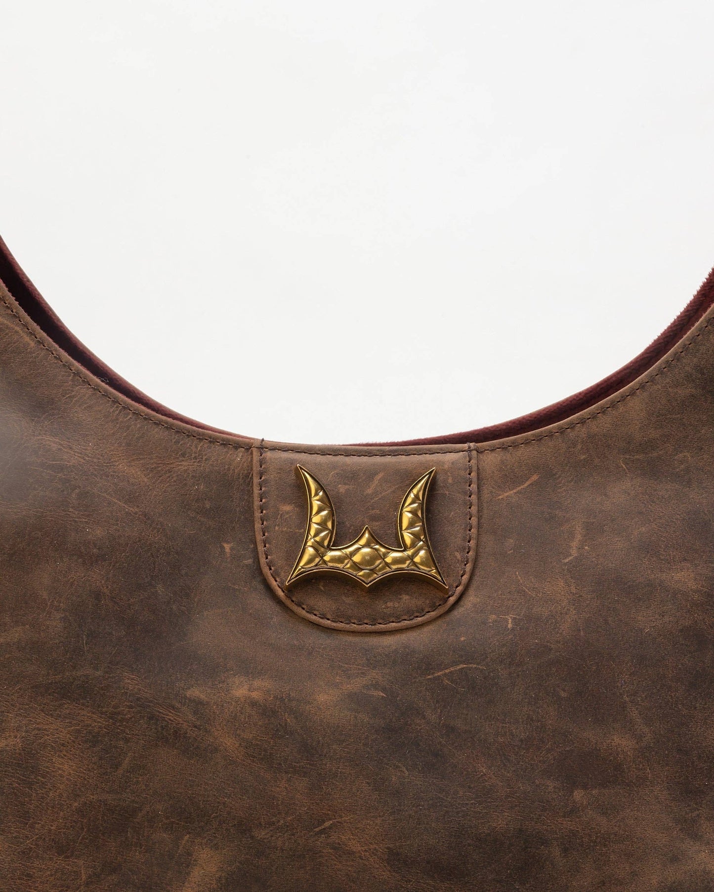 Lw Large Purse In In Brunette Leather