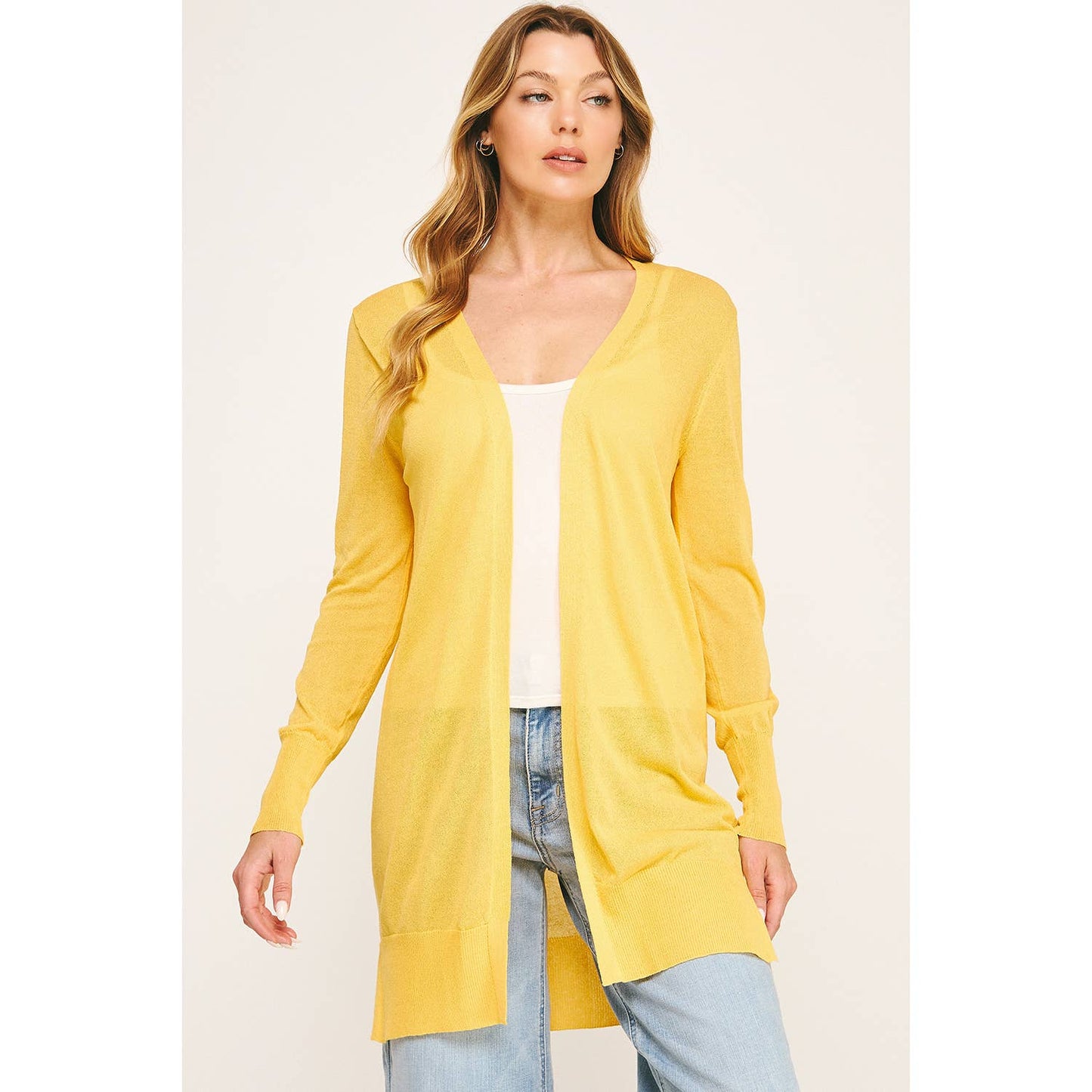 BASIC EVERYDAY AIRY CARDIGAN