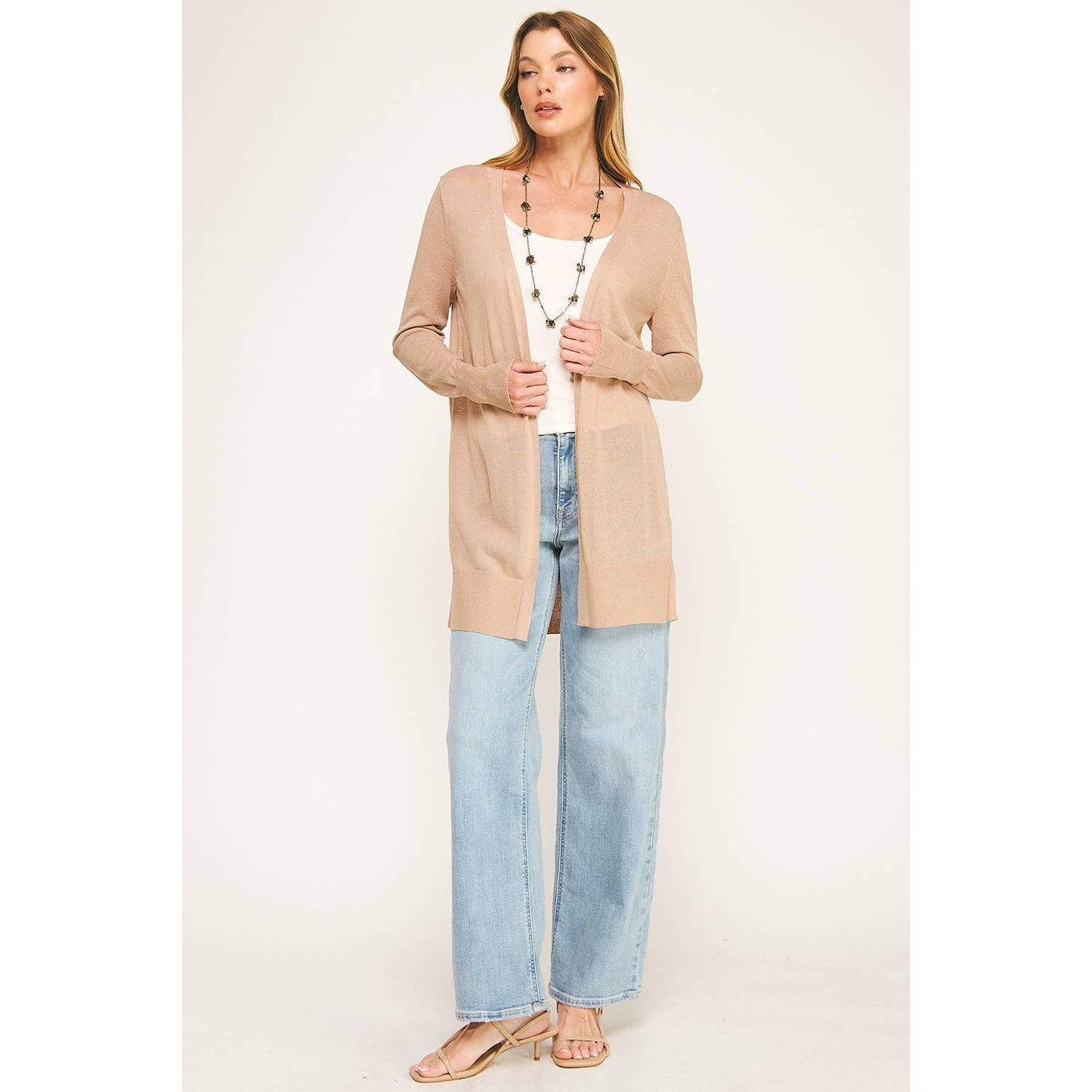 BASIC EVERYDAY AIRY CARDIGAN