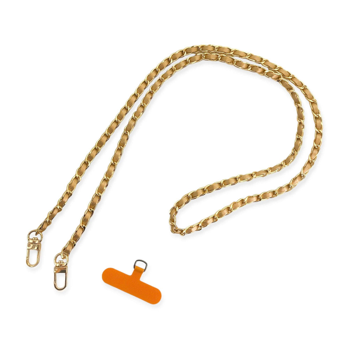 APC01 - Long Vegan Leather Phone Chain*