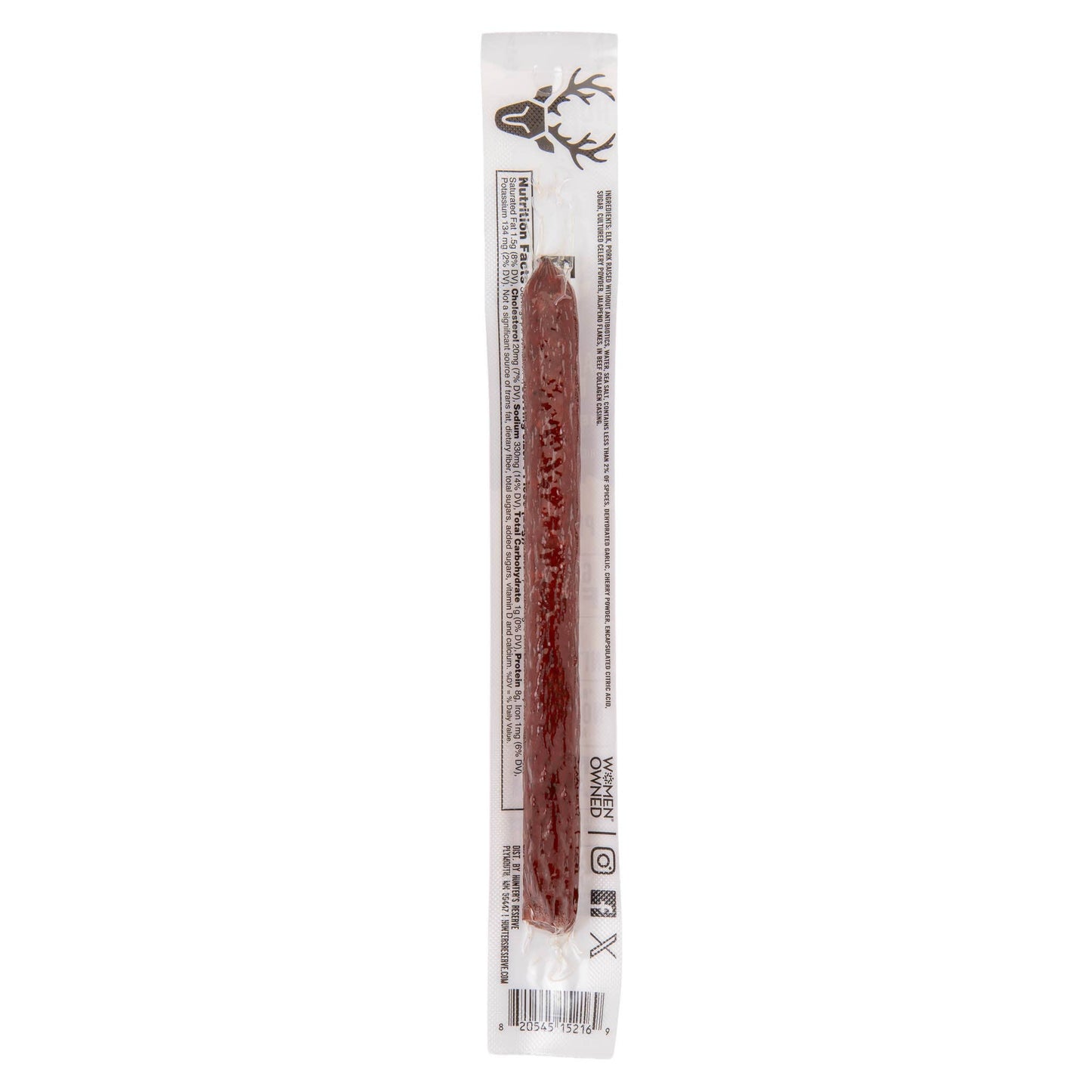 Elk Jalapeño Meat Sticks - 24 Pack