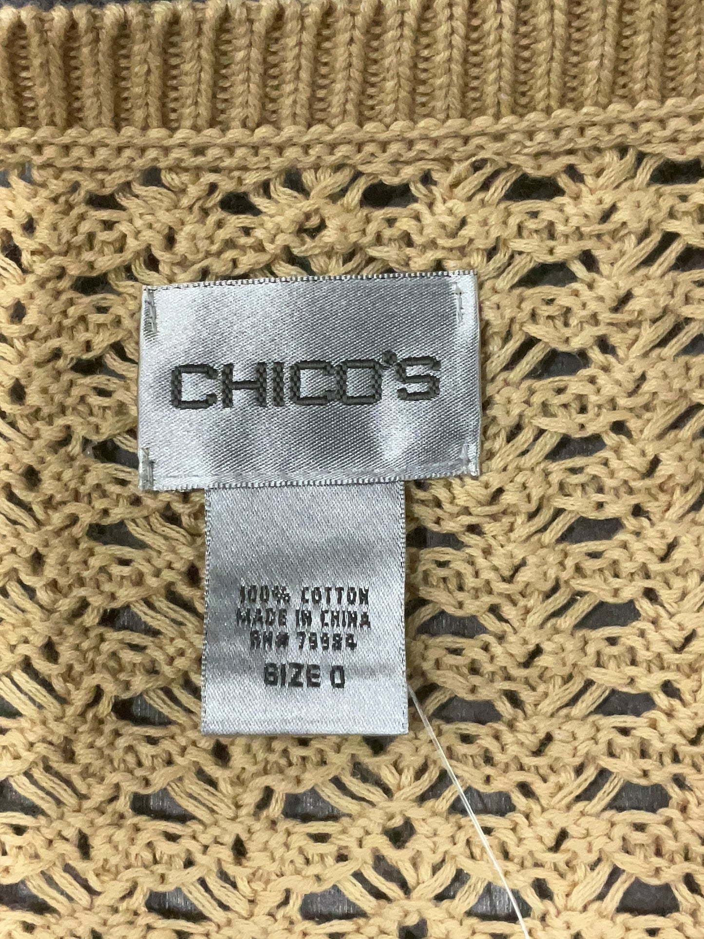 Chicos Sz Sm Short Sleeve